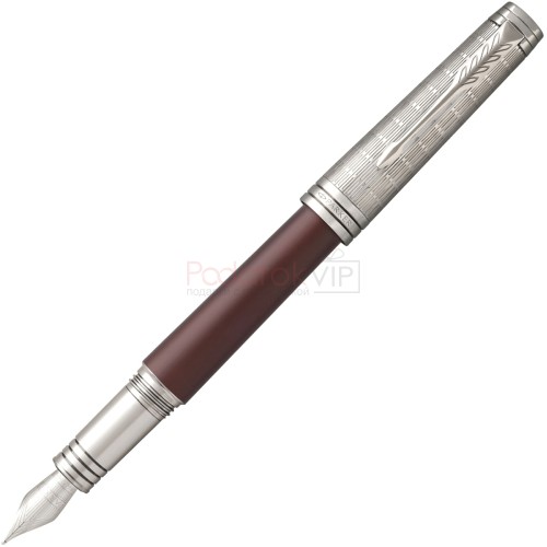 Перьевая ручка Parker Premier Crimson F567, Red RT (Перо F)