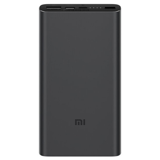 Powerbank аккумулятор Xiaomi Mi Power Bank 3 USB A + USB C 10000 мАч (Black)